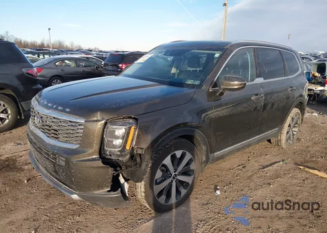 2021 Kia Telluride Ex из США, поврежденный, VIN 5XYP3DHC6MG105864
